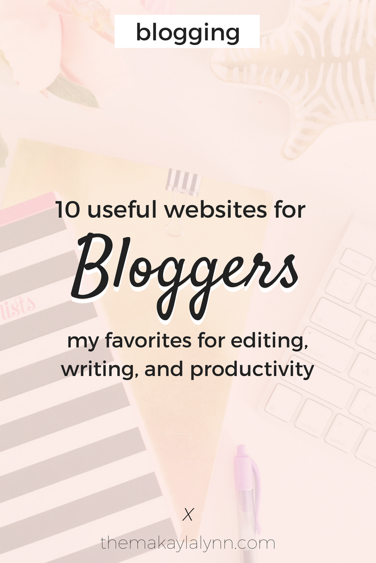 10 Useful Websites For Bloggers