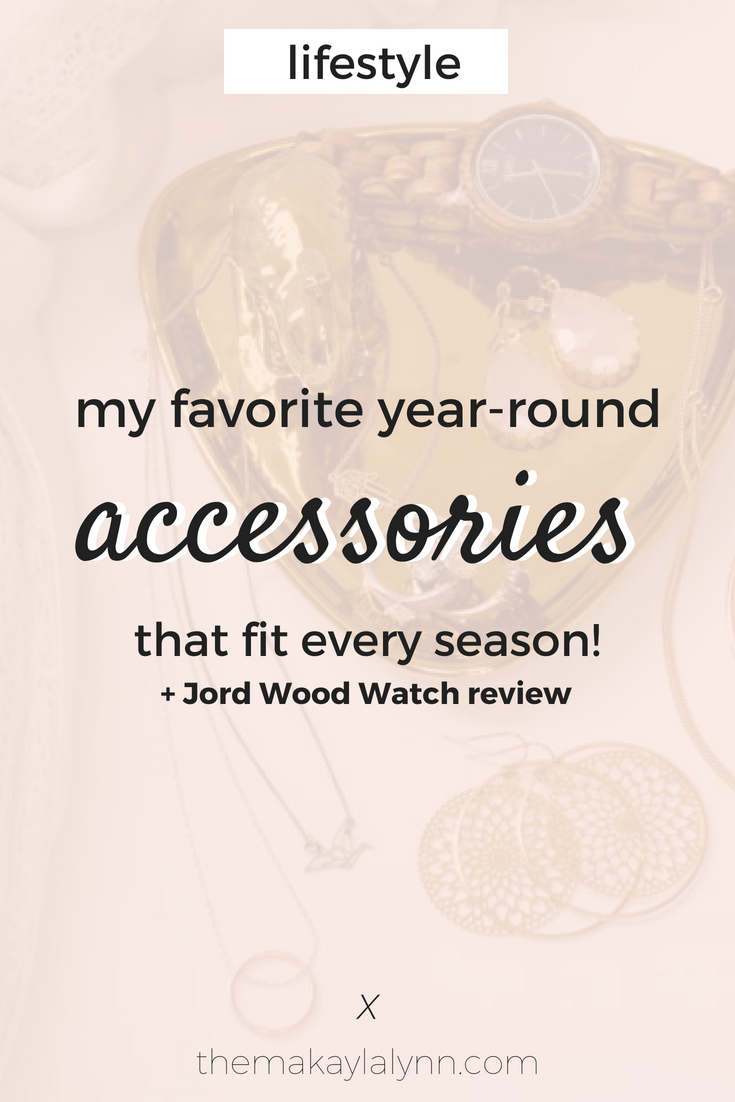 Accessories You Can Wear Year-Round + Jord Wood Watch Review