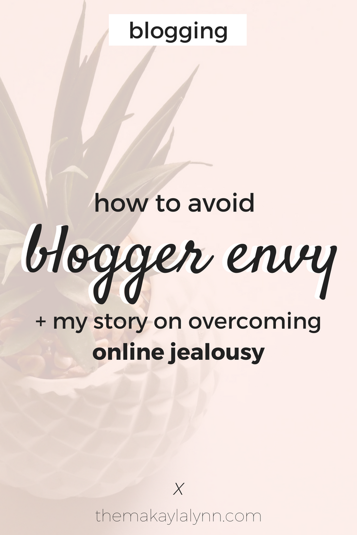 How To Avoid Blogger Envy