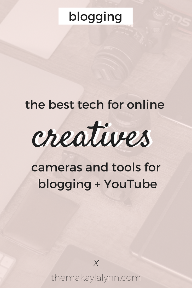 The Best Tech for Blogging + YouTube