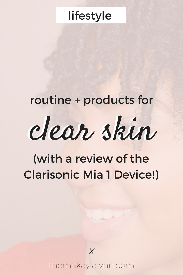 Skincare Routine + Products for Problem Skin and Acne Scarring