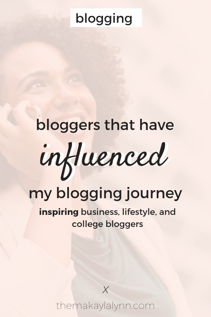 Bloggers That Have Influenced my Blogging Journey