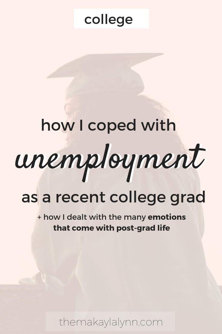 How I Coped With Unemployment as College Graduate